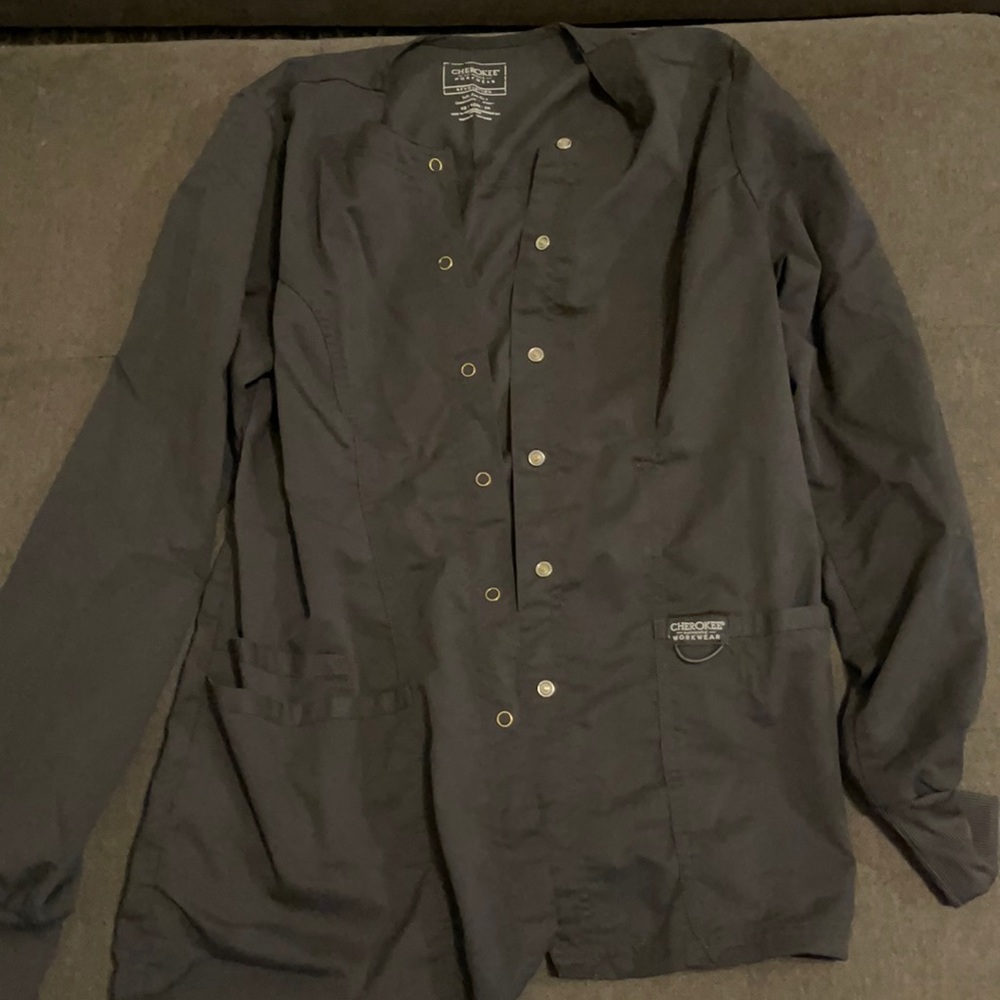 Grey Srub Jacket